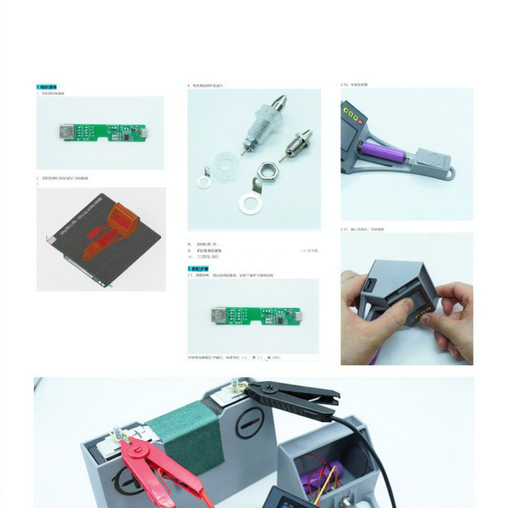 Efficiënte batterijinterne wee - Battery Internal Resistance Tester Four Wire recensie en prijs