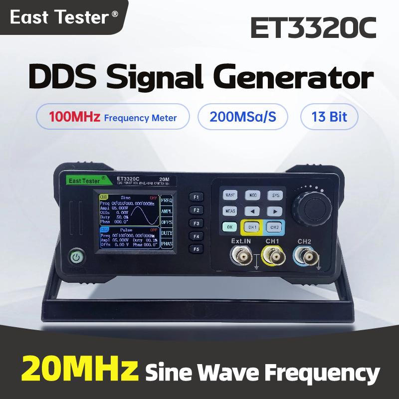 Oost-tester Mini Dual Channel- - Dual Channel Arbitrary Waveform Function Generator 60Mhz recensie en prijs