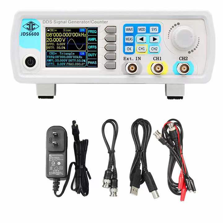 YAO JDS6600 15/30/40/50/60MHz  - Dual Channel Arbitrary Waveform Function Generator 60Mhz recensie en prijs